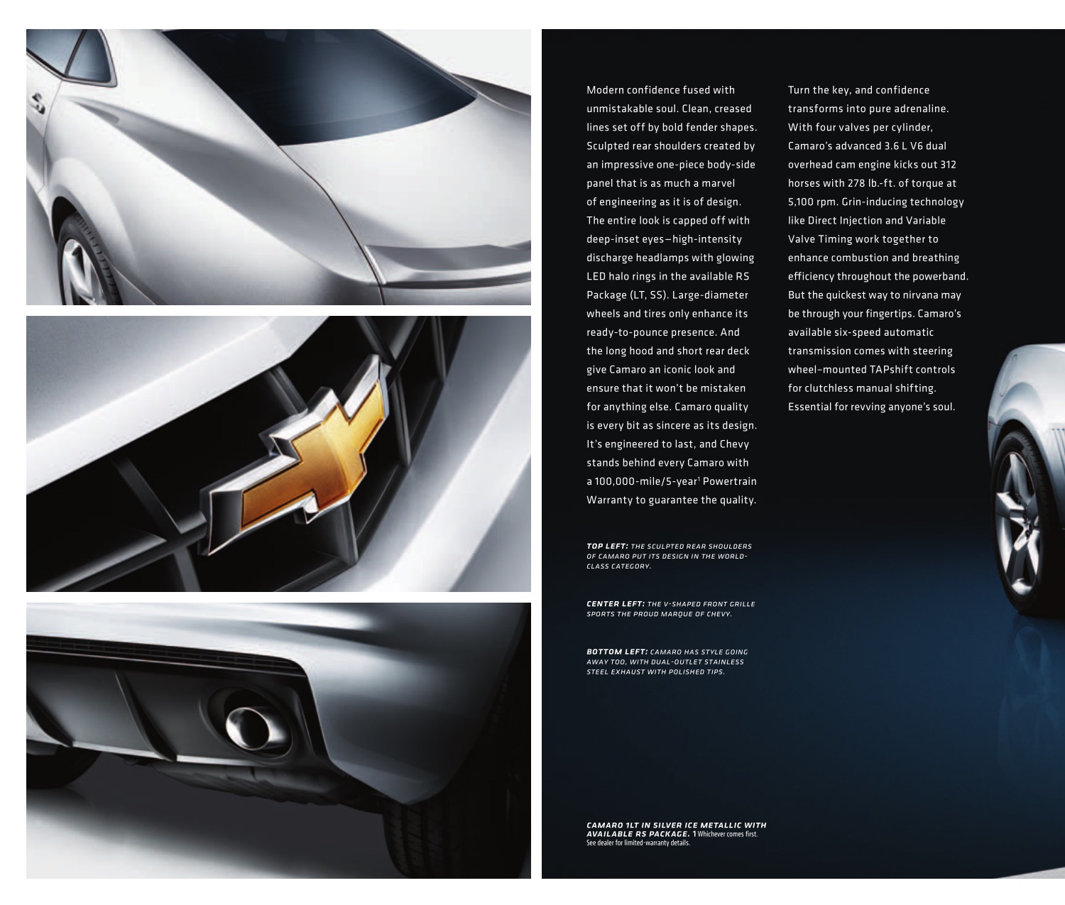 2011 Chev Camaro Brochure Page 9